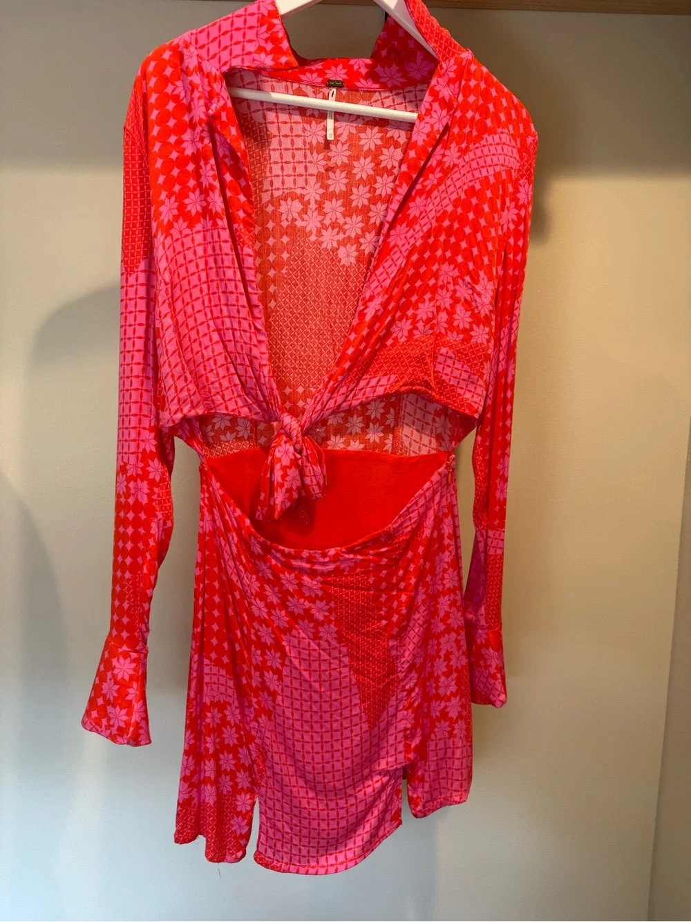 FREE PEOPLE X Revolve Miki Dress- Rose Combo